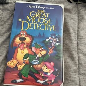 The great mouse, Detective, VHS tape